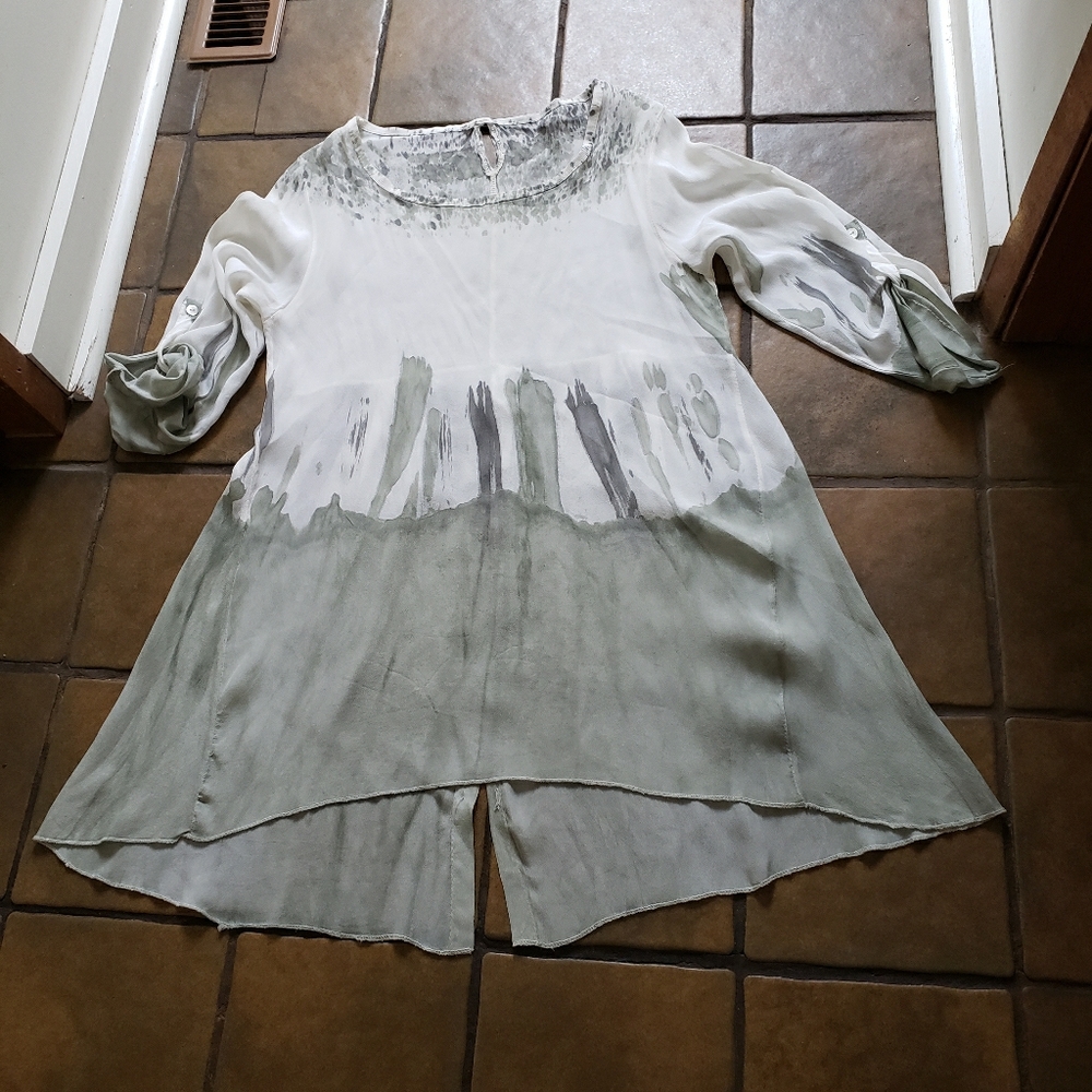 Silk tunic